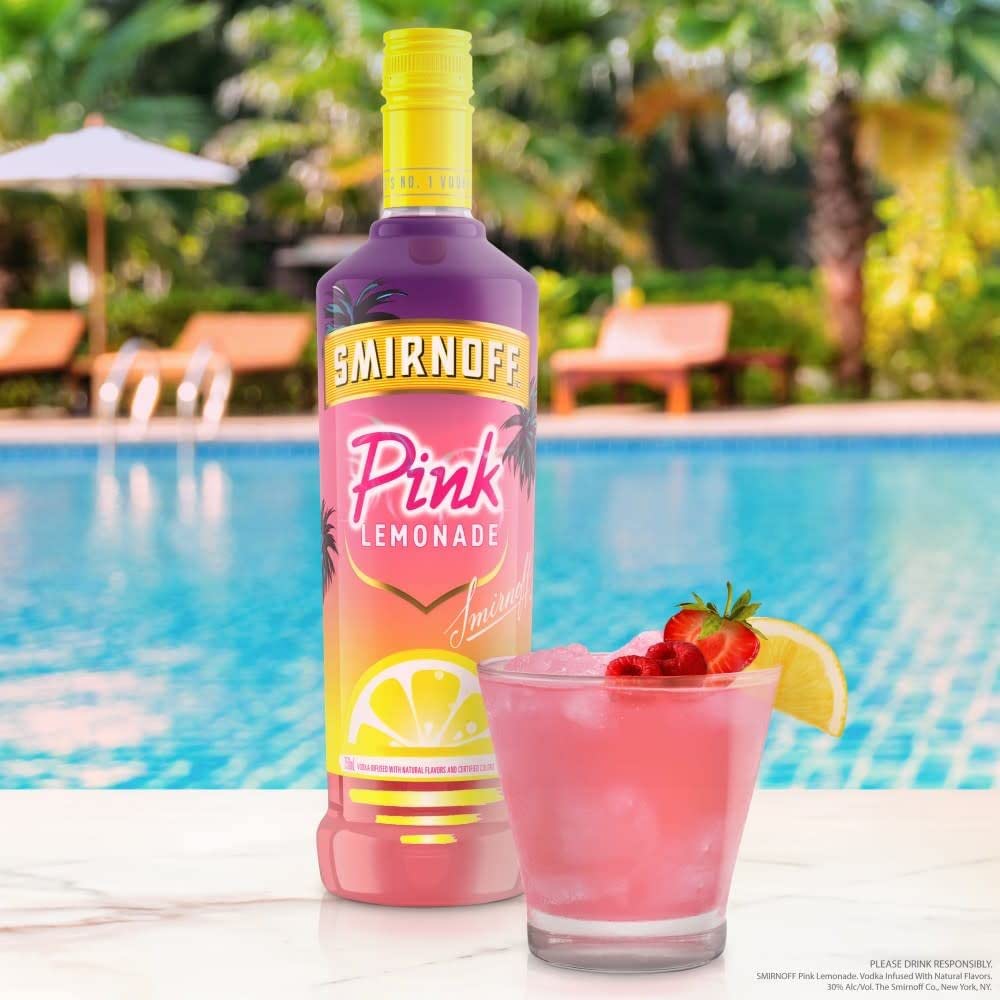 Smirnoff Pink Lemonade Vodka 75cl