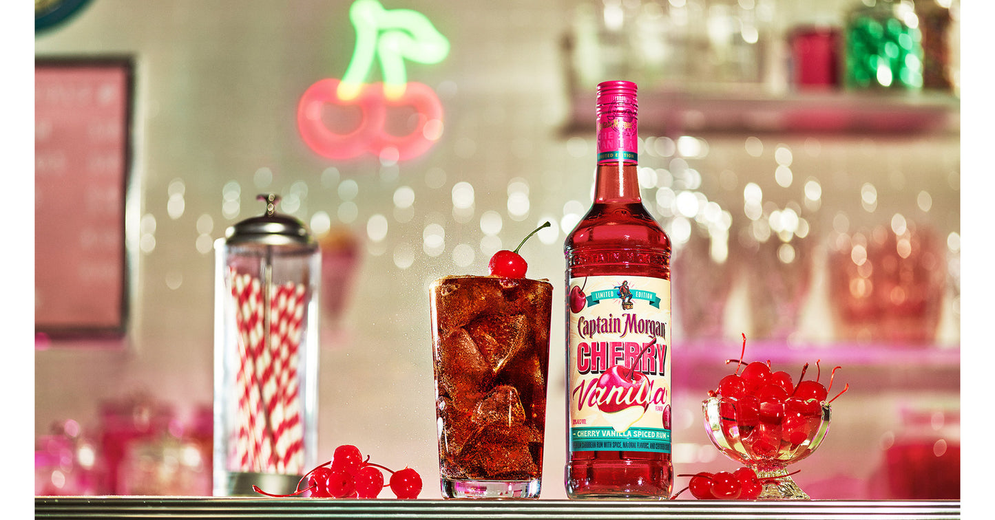 Captain Morgan Cherry Vanilla Spiced Rum 75cl